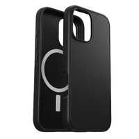 OtterBox Symmetry MagSafe Apple iPhone 16 Case Black - (77-96542), Antimicrobial, DROP+ 3X Military Standard, Raised Edge