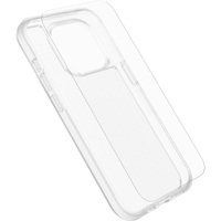 OtterBox React Case with Screen Protector Apple iPhone 15 Pro (6.1") Clear - (78-81235),DROP+ Military Standard Case ,2X Anti-Sc