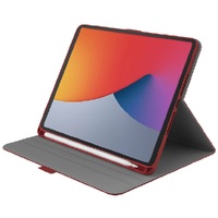 Cygnett TekView Apple iPad Mini (8.3') (6th Gen) Case - Red (CY3940TEKVI), Apple Pencil Holder, 360 Protection, Multiple Viewing Angles, Slimline