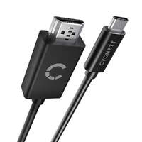 Cygnett Unite USB-C to HDMI Cable (1.8M) - Black (CY3305HDMIC),Support 4K/60hz,Extend from Laptop/Tablet/Phone to HDMI TV/Monito