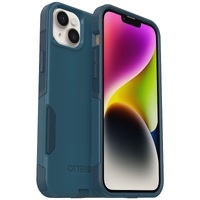 OtterBox Commuter Apple iPhone 14 Plus Case Don't Be Blue - (77-88409), Antimicrobial, DROP+ 3X Military Standard, Dual-Layer,Raised Edges,Port Covers