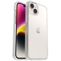 OtterBox Symmetry Clear Apple iPhone 14 Plus Case Clear - (77-88581), Antimicrobial, DROP+ 3X Military Standard, Raised Edges, U