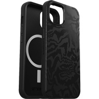 OtterBox Symmetry+ MagSafe Apple iPhone 14 / iPhone 13 Case Rebel (Black) - (77-89773), Antimicrobial, DROP+ 3X Military Standard, Raised Edges