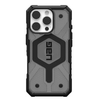 UAG Pathfinder Clear MagSafe Apple iPhone 16 Pro Max (6.9') Case - ProPack- Ash/Black (1144651BV02),18ft Drop Protection (5.4M),Tactical Grip