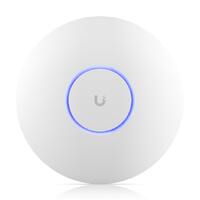 Ubiquiti UniFi WiFi 7 AP, U7-Pro, Ceiling-mount, AP 6 GHz Support, 2.5 GbE Uplink, 9.3 Gbps Over-the-air Speed