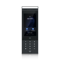 Ubiquiti Intercom, Indoor/Outdoor Intercom Terminal, For Managing Residential and Commercial Building Entry Requests, IP65, Blue