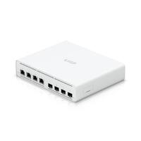 Ubiquiti UISP Switch Plus, 2.5 GbE PoE Switch For ISP Applications, RJ45 Ports, 27V Passive PoE Output, 4 10G SFP+ ports,  Incl