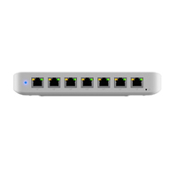 Ubiquiti Ultra 42W, Compact Layer 2, 8-port GbE PoE Switch, Versatile Mounting Options, 7 PoE/PoE+ No Power Supply, PoE++ Input, 2Yr W