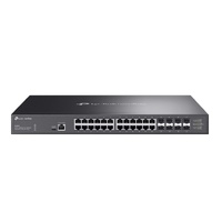 TP-Link SX3832 Omada 24-Port 10GBASE-T L2+ Managed Switch with 8 10GE SFP+ Slots (SX3832)；24× 1/2.5/5/10 Gbps RJ45 ports；8× 1/10 Gbps SFP+ slots; 640