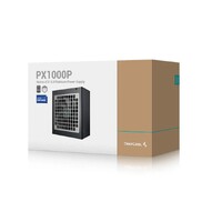 DeepCool PX1000P 1000W 80+ Platinum/Cybenetics ATX Power Supply, 120mm Fan, Japanese Capacitors, Semi-Digital, Interleaved PFC, Full-Bridge & LLC + DC