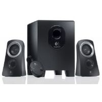 Logitech Z313 Speakers 2.1 2.1 Stereo,Compact Subwoofer Rich sound Simple setup Easy controls - Ideal for Notebook Laptop Desktop PC