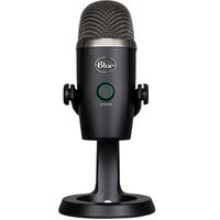 Logitech YETI NANO Premium USB microphone Black Max SPL: 120 dB (THD: 0.5% 1 kHz) Frequency Response: 20 Hz - 20 kHz