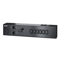 APC Service Bypass PDU, 2U, 1500VA Load Capacity, 230V/10A Input, 6x IEC C13 Outlets