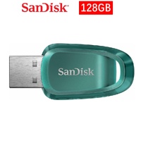 SanDisk Ultra Eco 128GB Flash Drive USB 3.2  Read Speed up to 100MB/s SDCZ96-128G