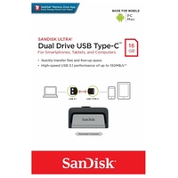 SanDisk Type-C USB Ultra 16GB Dual Flash Drive Memory Stick PC MAC SDDDC2-016G