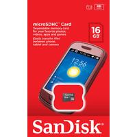 SanDisk Micro SD Card Class 4 16GB Camera Tab PC Memory Card SDQM-016G