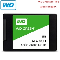 Western Digital SSD WD Green 1TB 2.5" SATA 3D NAND Internal Solid State Drive for Laptop